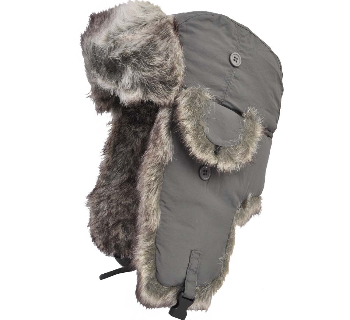 Bonnet Gris Chapka Imper Unie Bonnet Gris Chapka Imper Unie